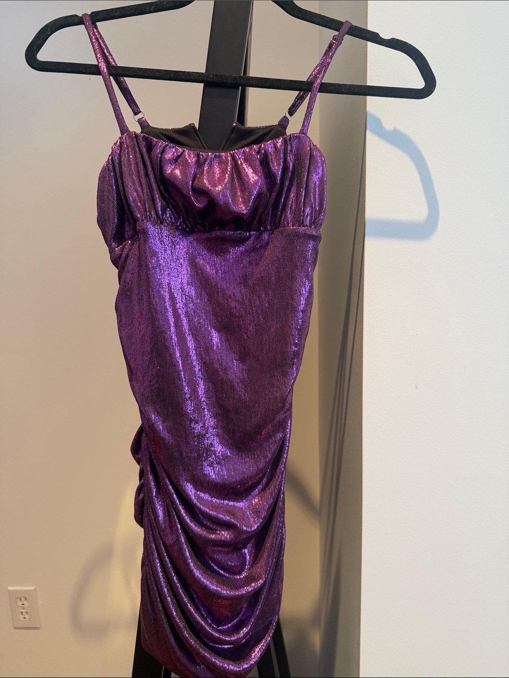 Debra By Debra Fabulous party dress. Great for mitzvahs! Purple sparkle